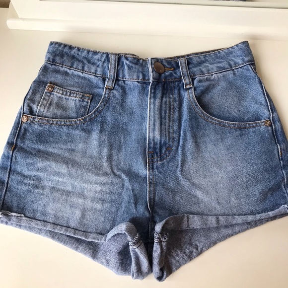 Cotton On Pants - 3/$20 🌸 Cotton On High Rise Denim Shorts Festival